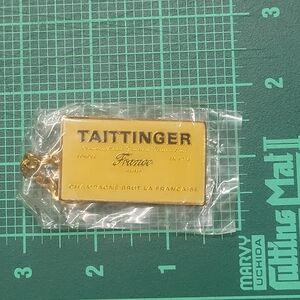Taittinger Gold Keychain